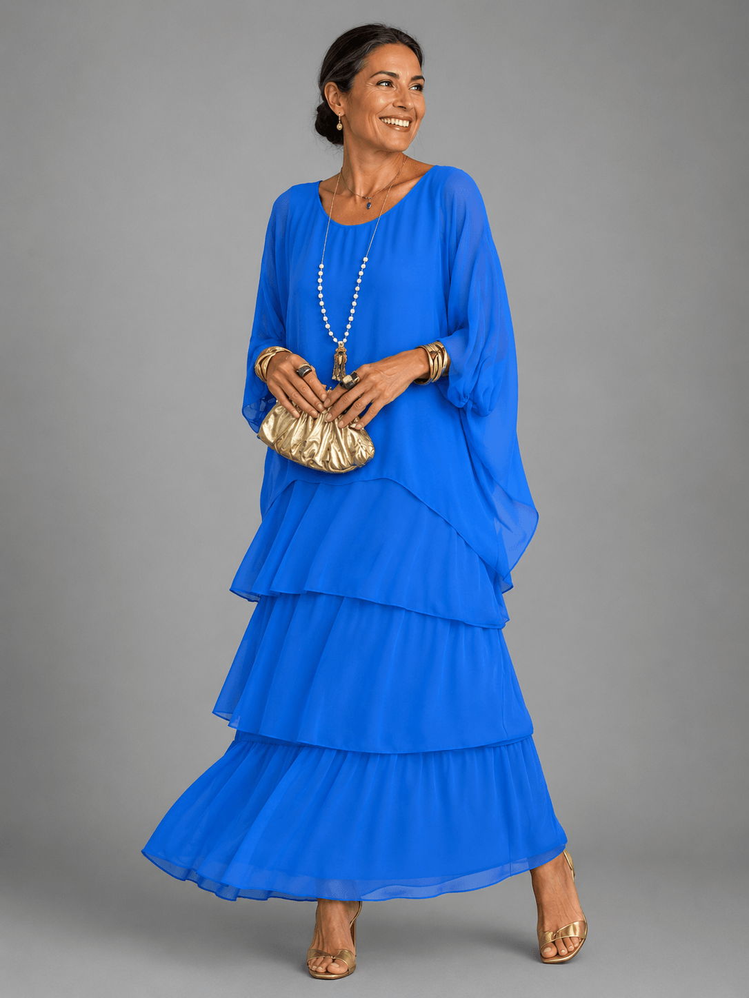 Linden Tiered Maxi Dress