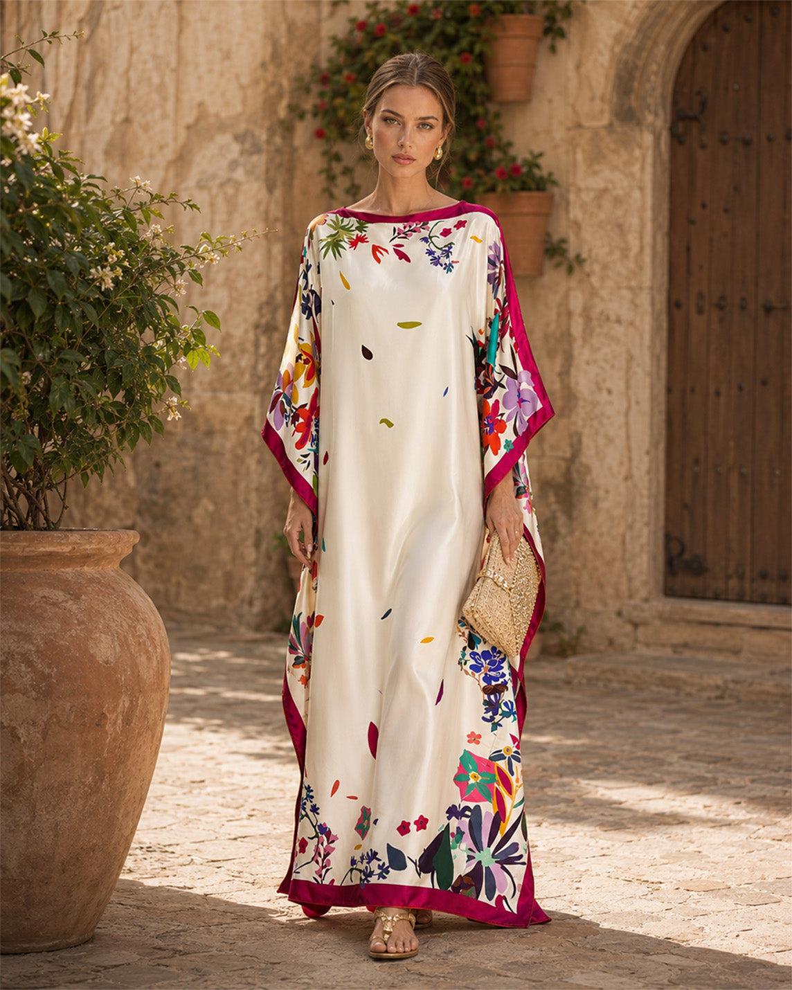 Tala Floral Kaftan